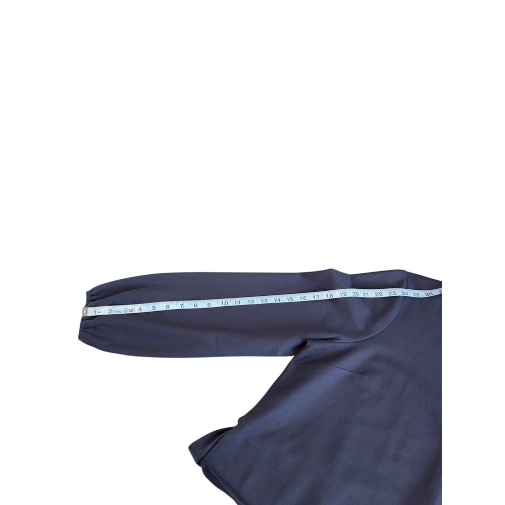 Boden Violet Ponte Jersey Shift Dress Blue Long‎ Sleeve Work Office Size 16/18 - Picture 11 of 12